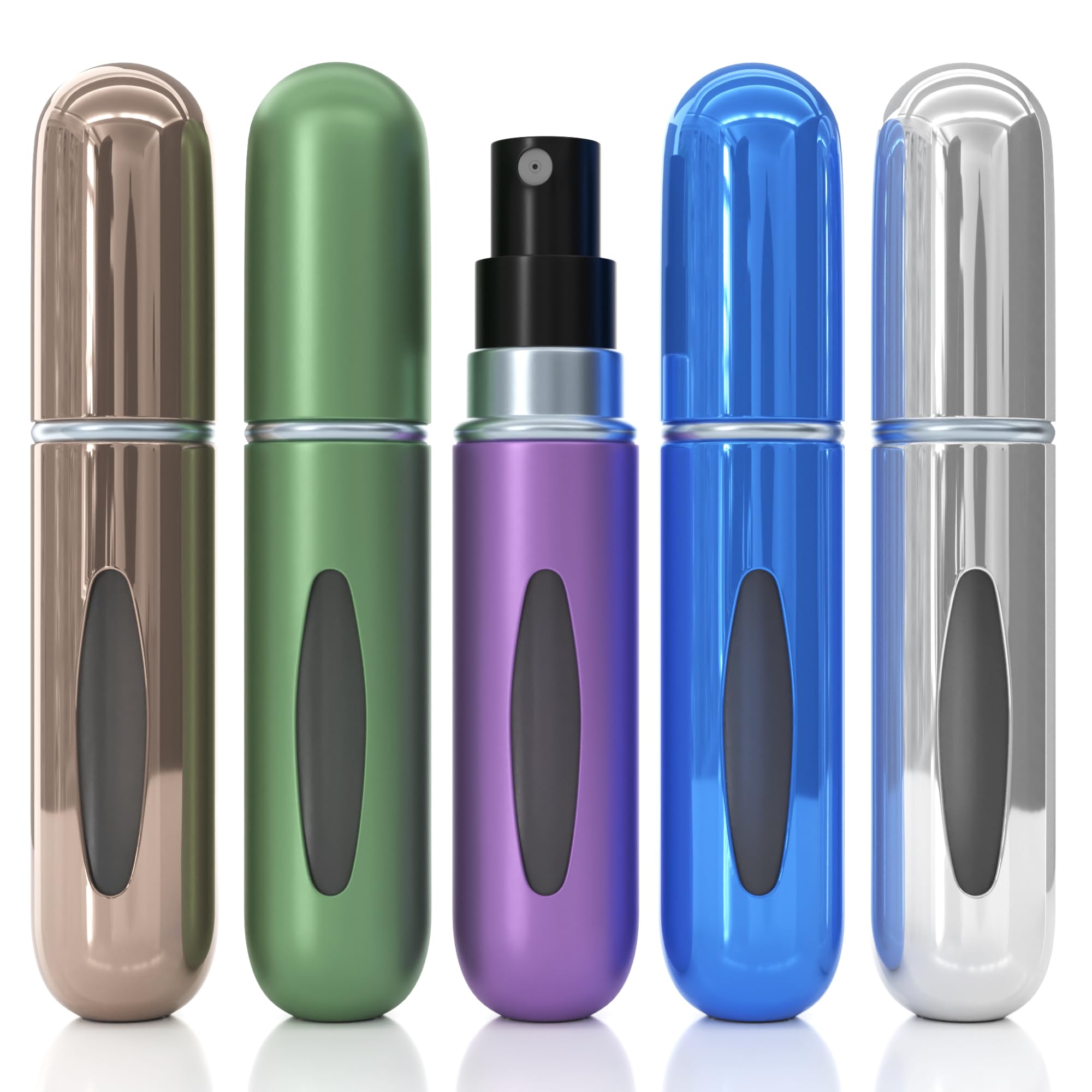 Mini Travel Perfume Bottle Refillable Perfume Atomizer Bottle Set of 3 - Portable Perfume Bottle for Outdoor and Traveling